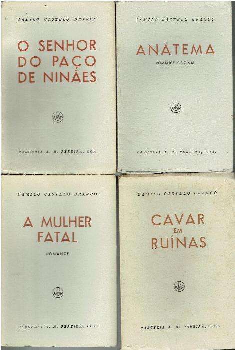7339 - Livros de Camilo Castelo Branco 1