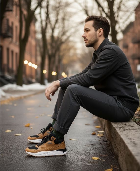 Кроссовки Puma X-Ray Speed Mid Wtr(Оригинал)42-27см.