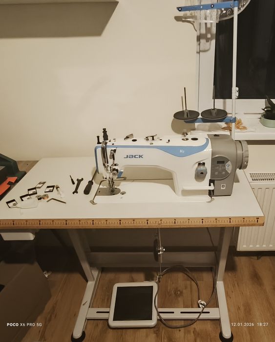 Maszyna JACK H2-cz do szycia ciężkiego, stebnówka