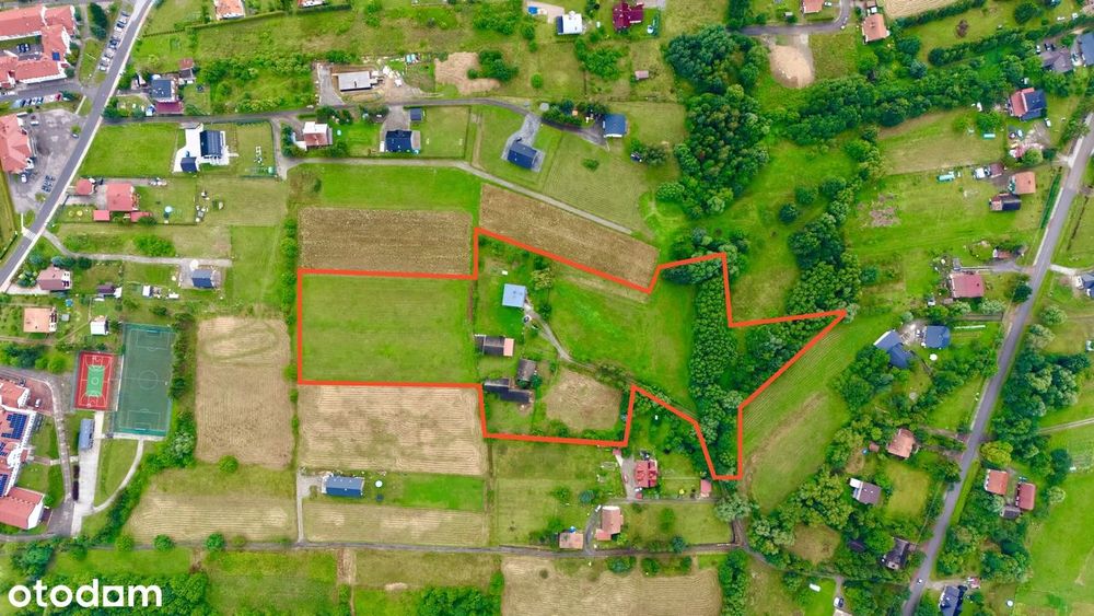 2,5 ha działek budowlanych – 900 m od JEZIORA MUCHARSKIEGO