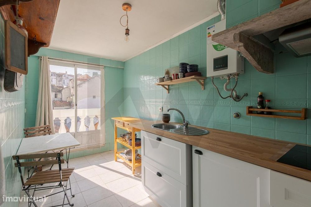 Um apartamento no coração de Lisboa. Dois espaços bonitos e independen