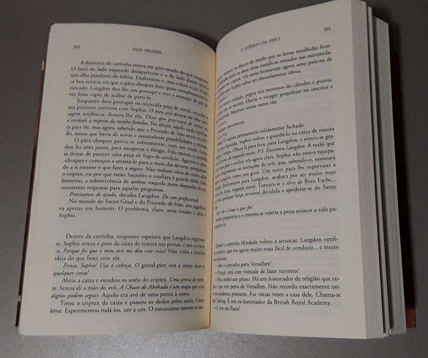 Livro: O Código Da Vinci, de Dan Brown