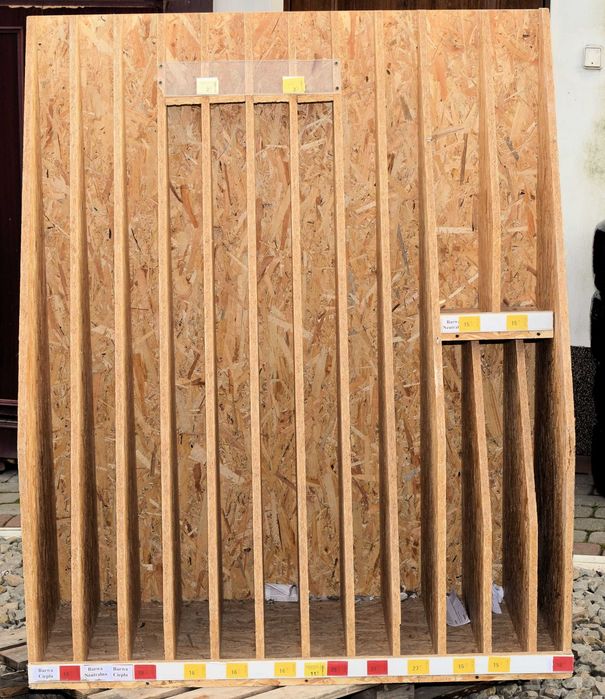 Duży organizer szafa sklepowa techniczna 125x150x56cm