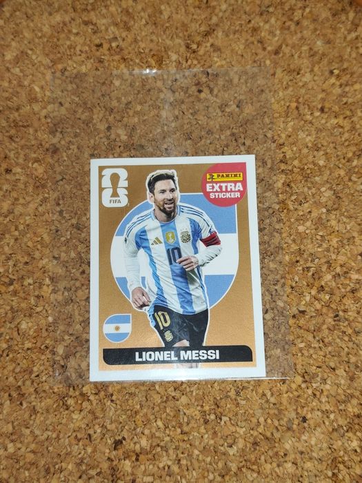 FIFA World Cup Messi Extra Sticker Bronze