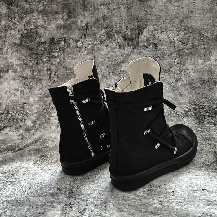 Высокие кеды — модель Rick Owens DRKSHDW чорні( 43,44)
