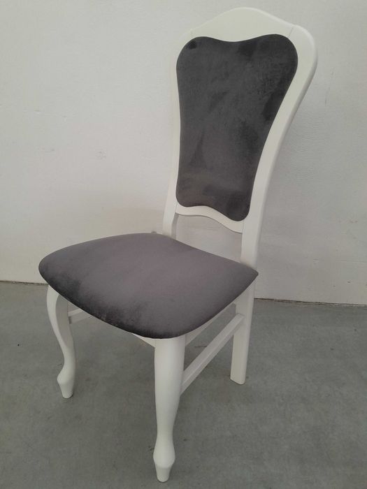 Krzesło K30 białe, tkanina granada 2725  x 4 szt