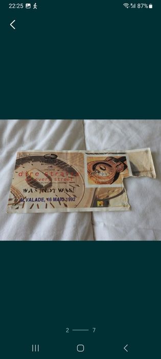 Bilhetes de concertos para colecção