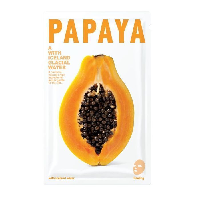 Blue Dot Mask wygładzająca maseczka w płacie Papaya 20g