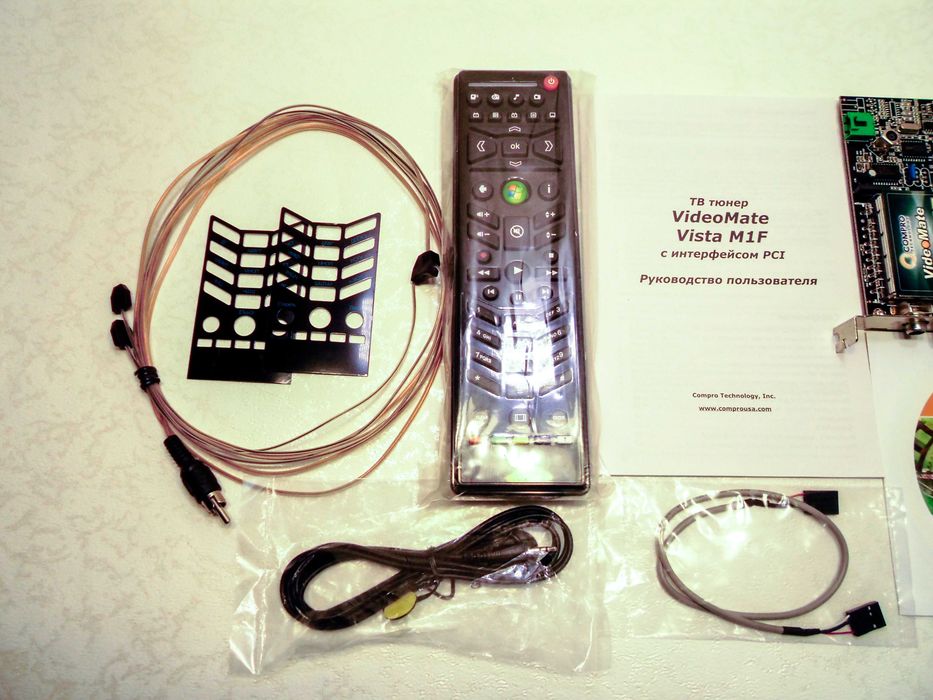 ТВ тюнер VideoMate Vista M1F с интерфейсом PCI
