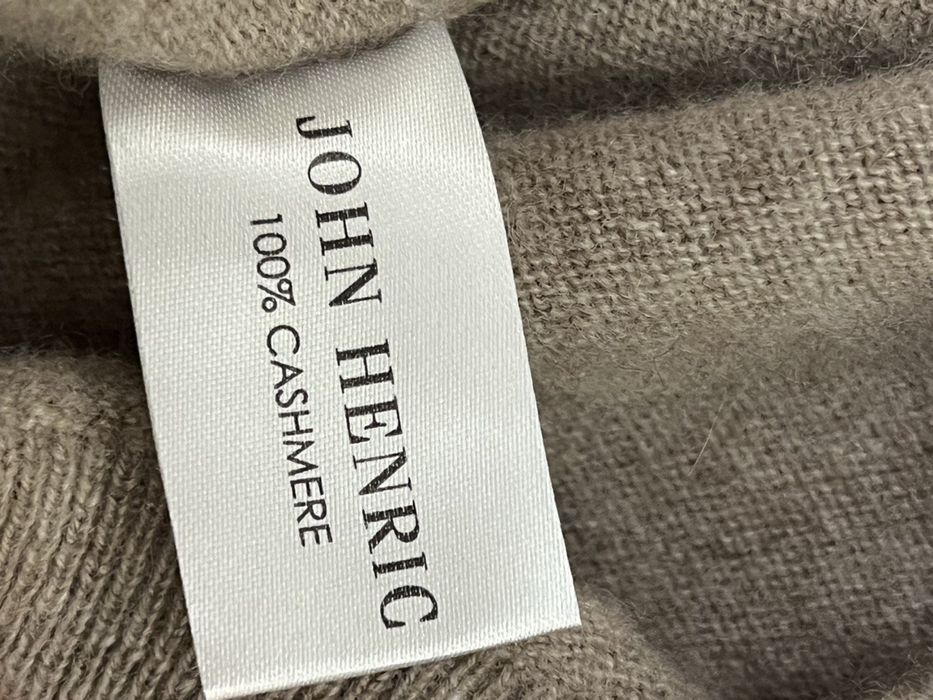 Брендовый кашемировый 100% свитер 48-50р John Henric Швеция