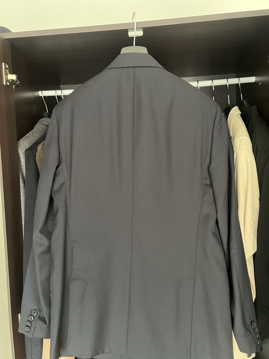 Blazer cruzado Armani azul marinho