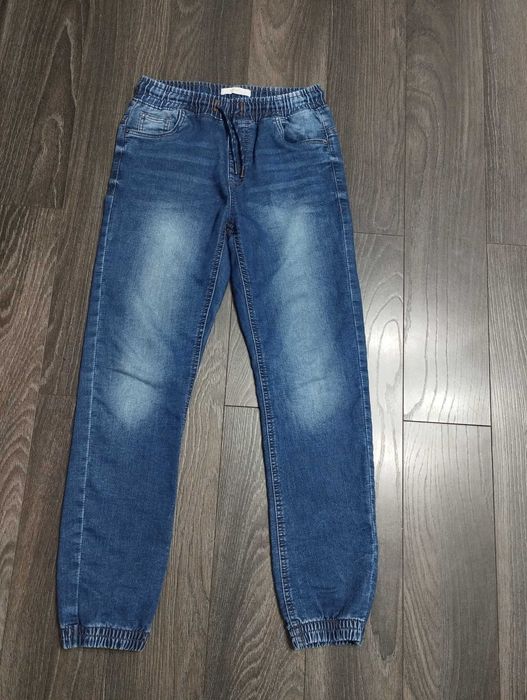 Joggery dżinsowe chłopięce 170