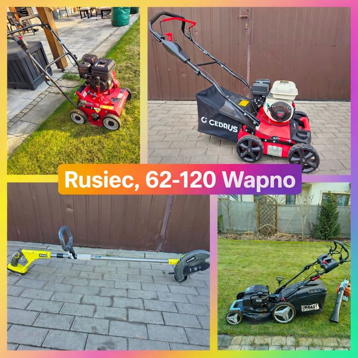 Wynajem aerator, glebogryzarka rębak,zagęszczarka, wertykulator,walec