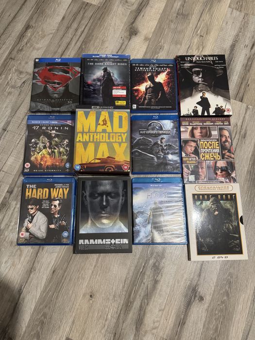 Фильмы Blu Ray Блюрэй ЛИЦЕНЗИЯ!ДВД/DVD диски