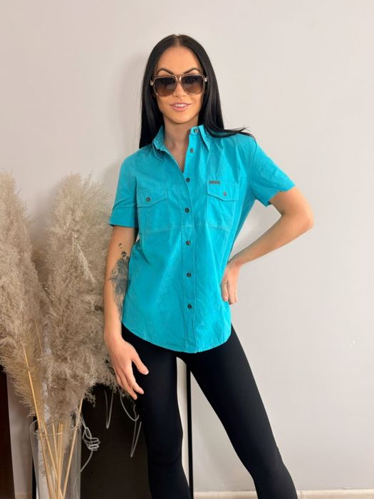 Koszula klasyczna Calvin Klein Jeans rozm.M krótki rękaw