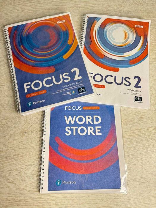 Focus 2nd edition 1, 2, 3, 4 - комплект (книга + зошит): 290 грн ...
