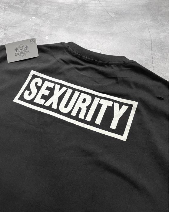 Нові чорні футболки Protocol Index - SEXURITY / Project GR оверсайз