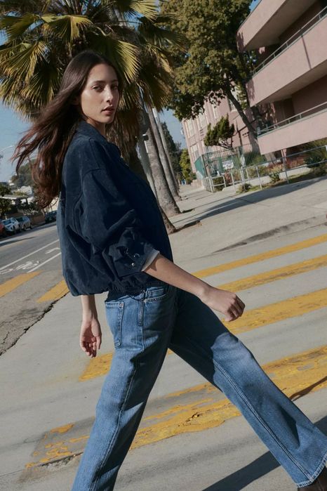 Куртка - бомбер зі 100% шкіри Zara