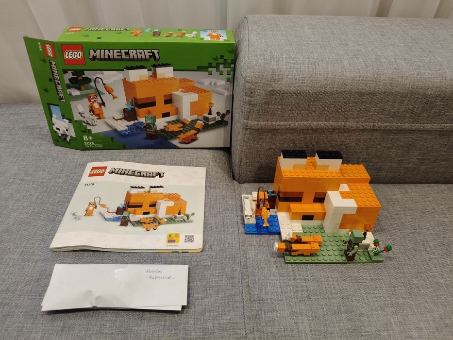 LEGO 21178 Minecraft Siedlisko lisów