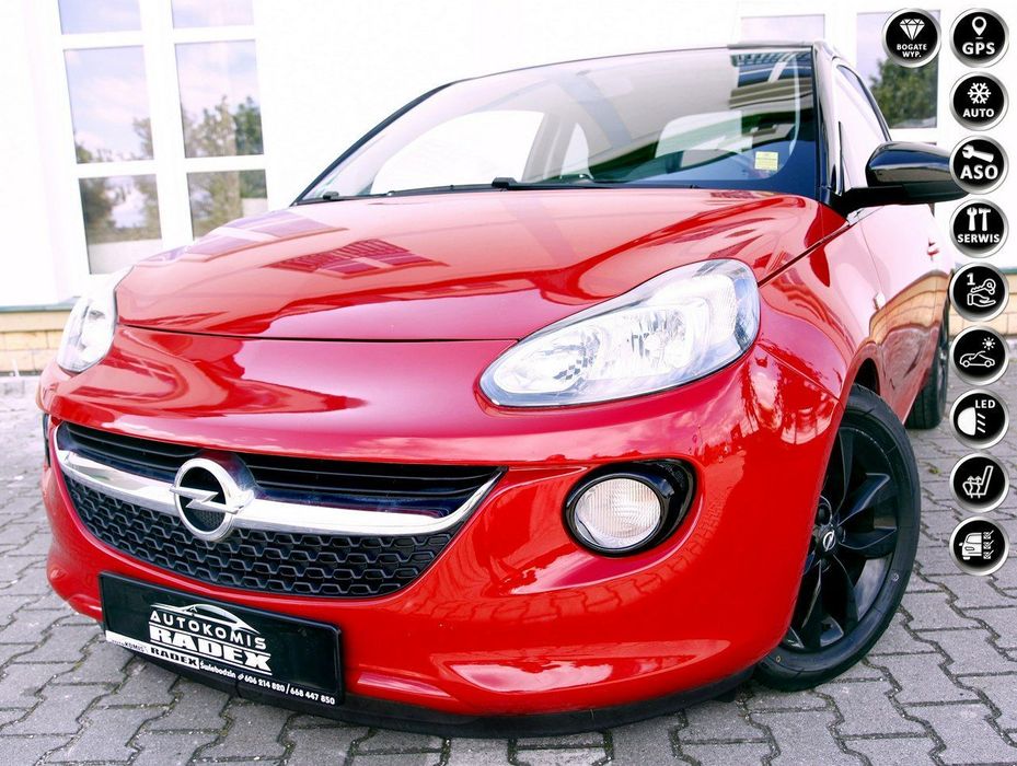 Opel Adam Klimatronic|Panorama|CITY|Grzane fotele-kierow.| Serwisowany|GWARANCJA