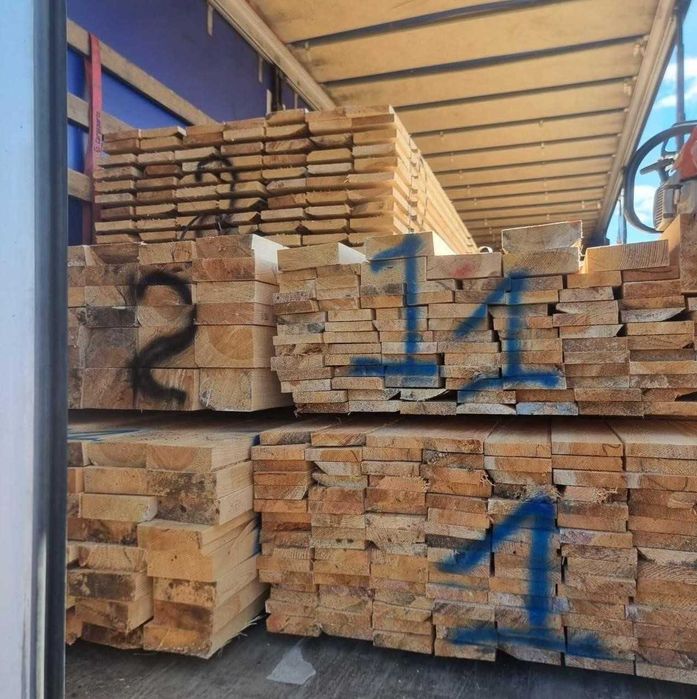 Пиломатеріали брус 140*40*3м (балка,блокхаус,рейка,дошка) є доставка