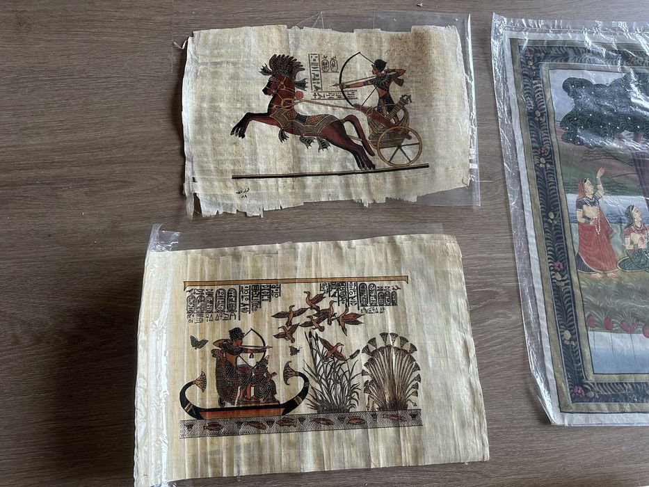 Ilustrações em papiro - nunca usadas