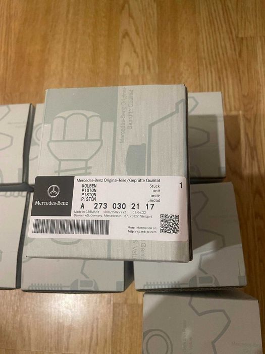 Поршень Mercedes Benz M273 W221 W164 GL ML Гильзовка блока у нас
