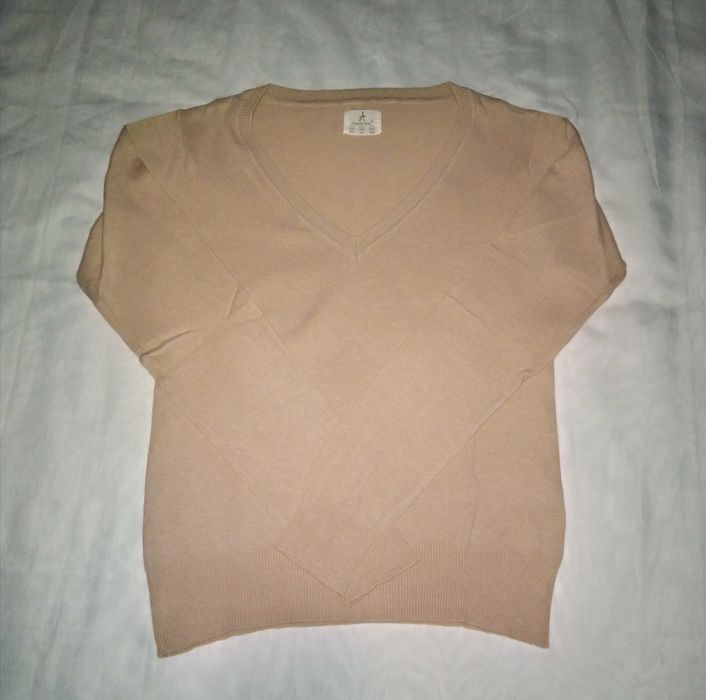 SALDOS - Camisola de Malha Bege