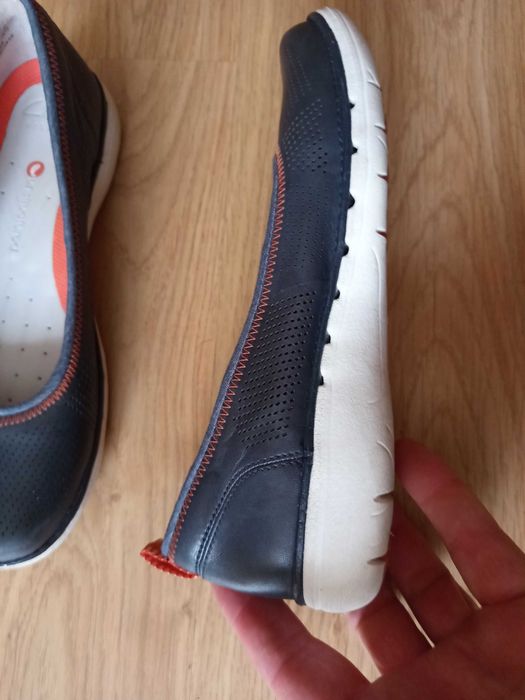 Женские кожаные туфли Clarks 37 p.