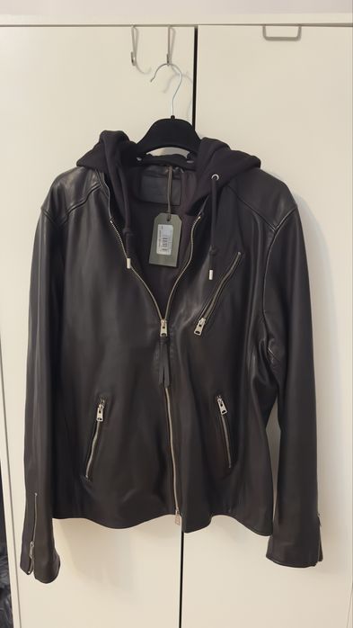 Шкіряна куртка All Saints Harwood  Biker