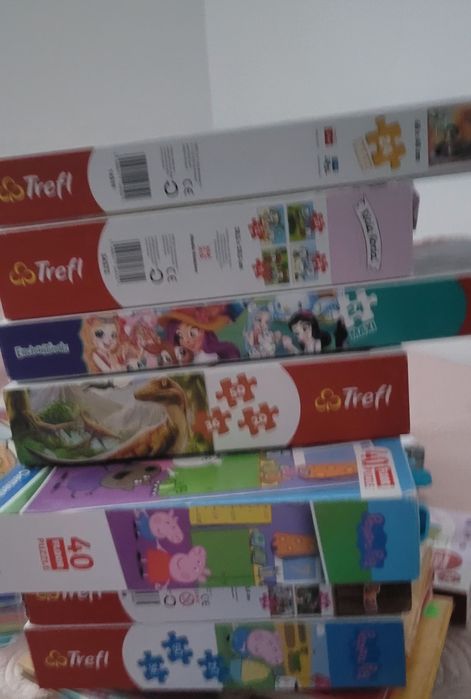 Puzzle dla dzieci 2-5 lat – Świnka Peppa, Kicia Kocia, Masza, dinozaur