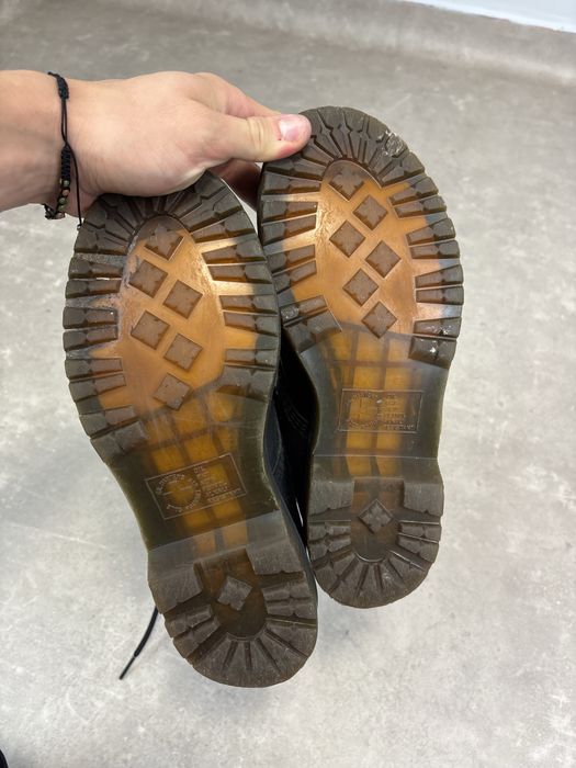 Czarne skorzane buty Dr. Martens 1460 Serena