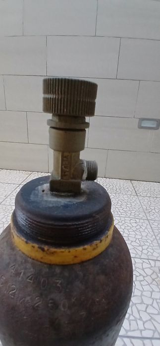 Botija de Nitrogénio Industrial Vintage – Faber / OIMAS Milano – 9,8L