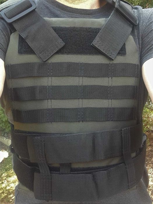Kamizelka taktyczna z 6 płytami Hardox 450