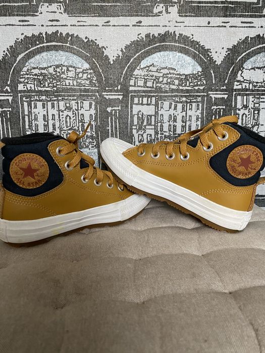 Високі кеди Converse ALL STAR з флісовою підкладкою