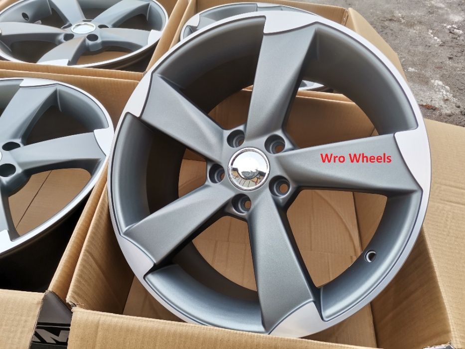 Alufelgi 5x112 18 ET30 Audi A4 A5 A6 A7 A8 Q3 Q5 Q7 Allroad Rotor