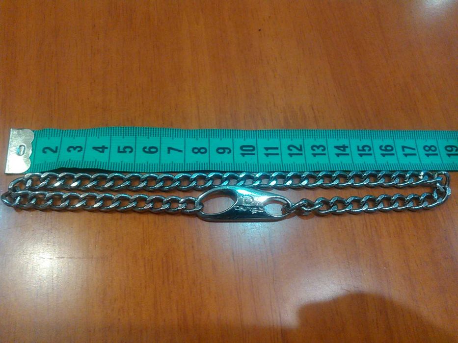 Ошийник ланцюг під поводок, ошейник цепочка+кольцо