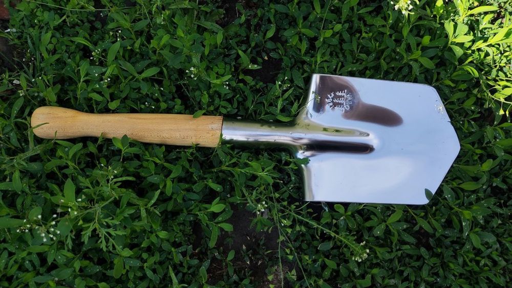 МСЛ нержавіюча сталь, лопата піхотна, саперна лопата