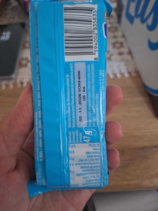 36 szt baton Easy Mokate mleczny 47 g