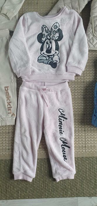 Komplety dla dziewczynki, spodenki, kurtka, bezrękawnik 80-92