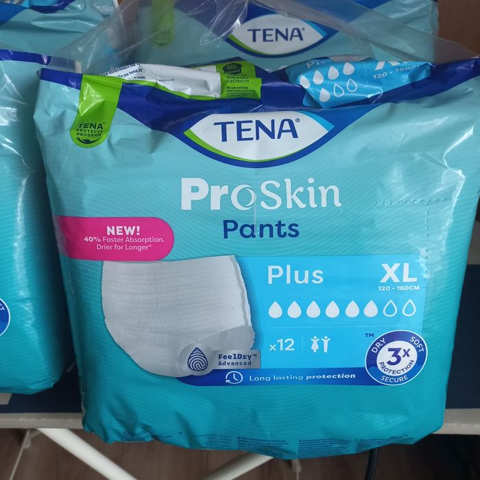 Tena majtki pieluchomajtki XL
