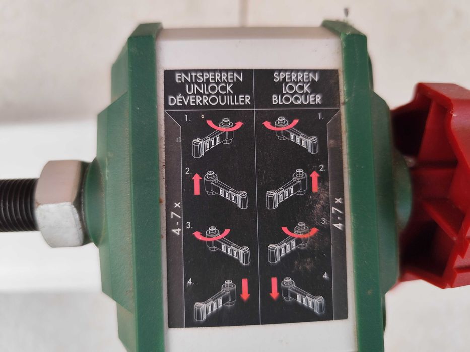 Torno para Madeira 550W Parkside. Modelo PDM 600 B2