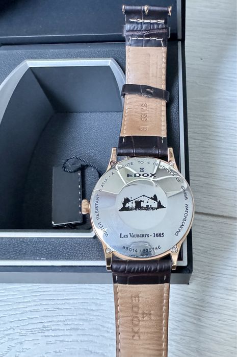 Zegarek  edox open heart les vauberts automatic