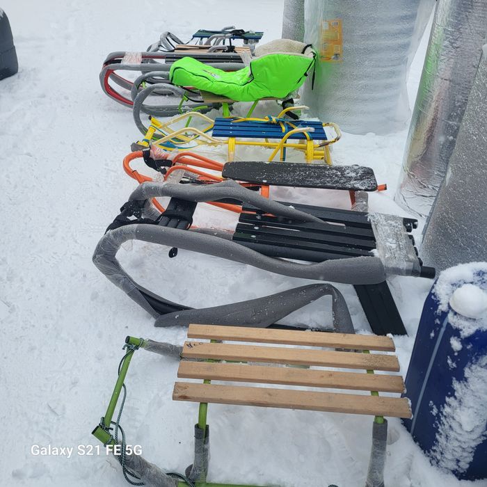 Санки дитячі та дорослі