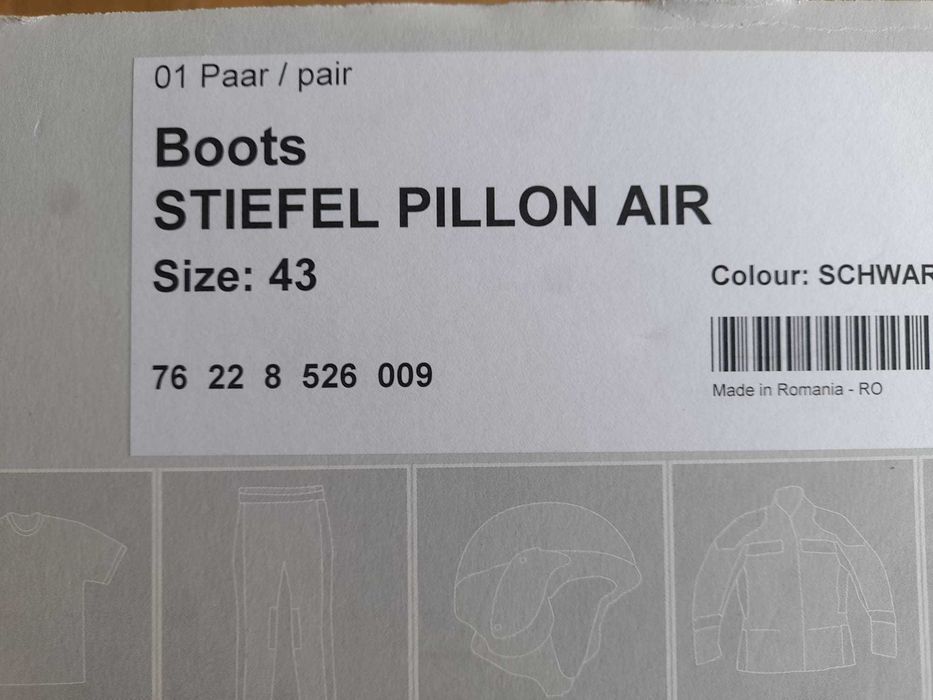 Botas Bmw Pillon AIR