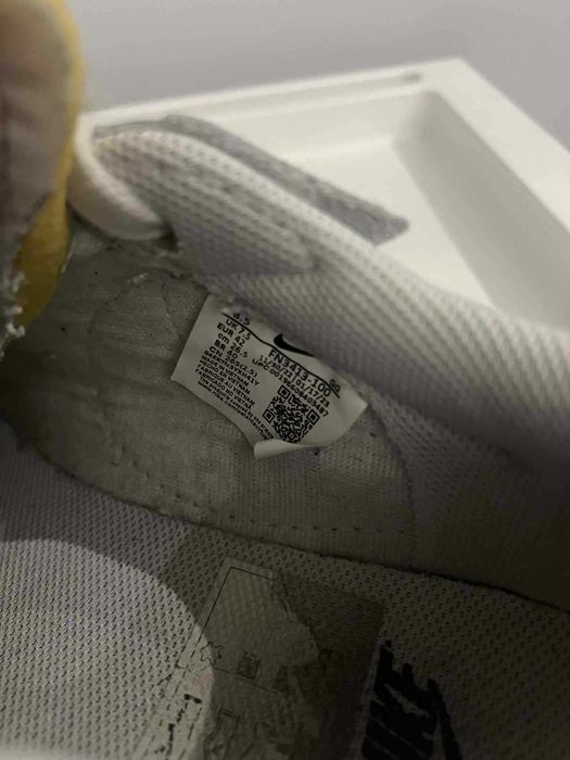 Buty Nike Blazer Low '77 Jumbo Białe Niebieskie