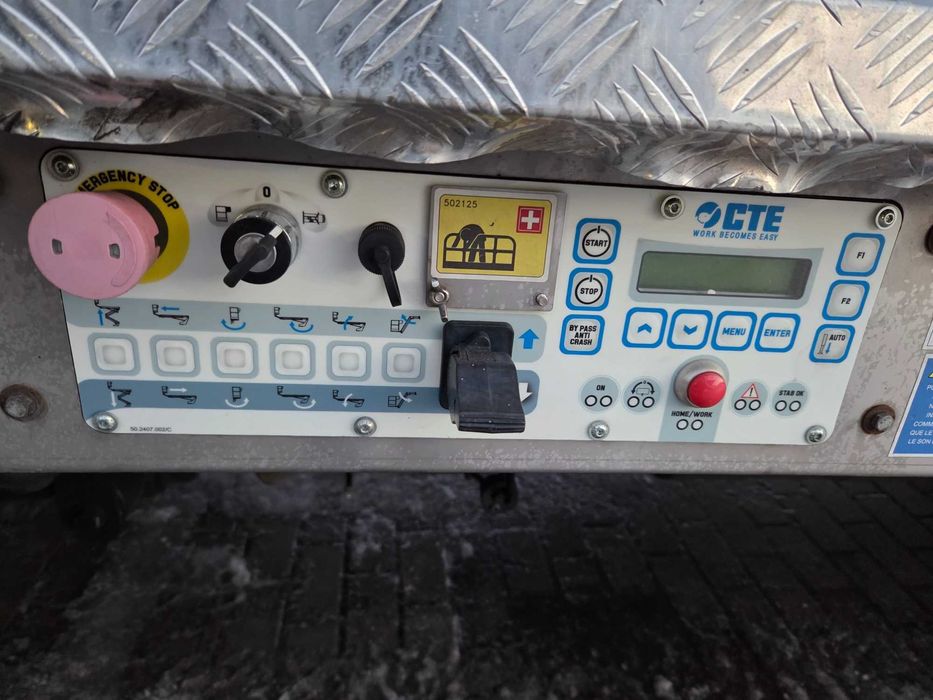 iveco podnośnik koszowy zwyżka 23m cte zed multitel mj isoli palfinger