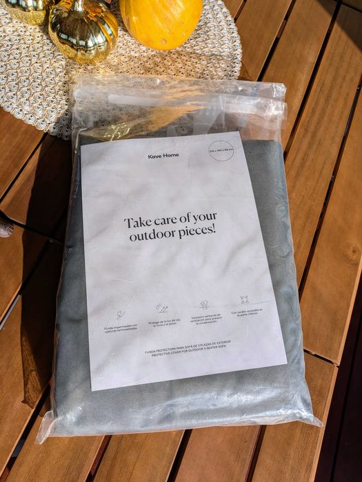 Pokrowiec na meble ogrodowe 210x105x90. Nowy Kave Iria