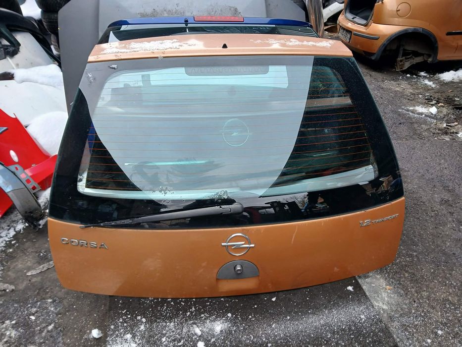 Opel Corsa C klapa bagażnika