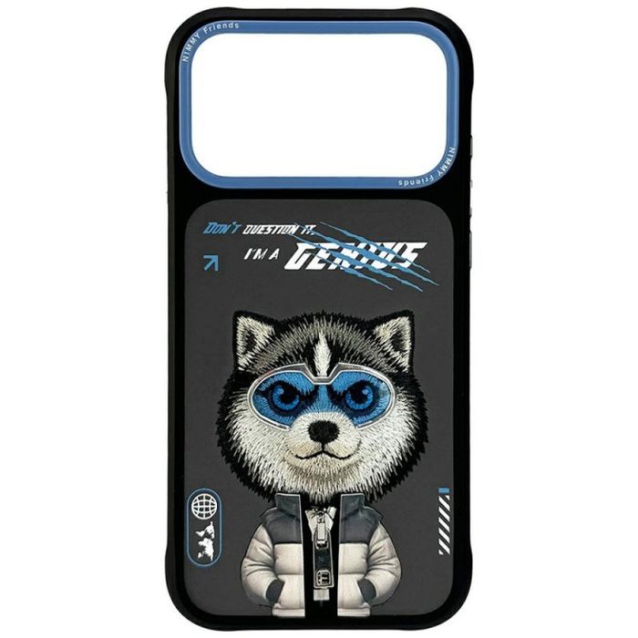 Etui Nimmy Cool&Cute 2.0 Wolf Do Iphone  17 Pro Czarny